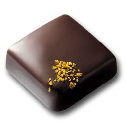 Carré ganache citron 70% de cacao