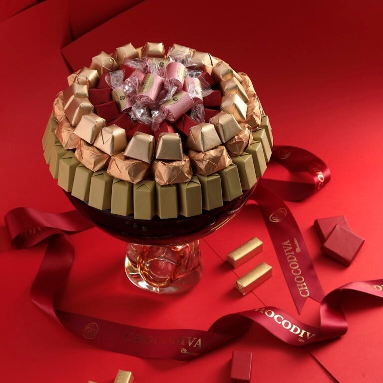 COUPE MURANO SUR PIEDMARRON CHOCOLAT