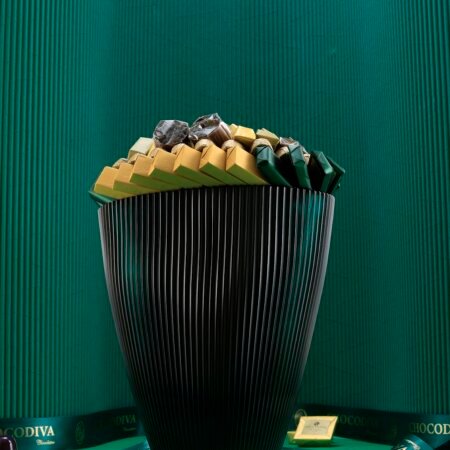 VASE MURANO VERT ÉMRAUDE