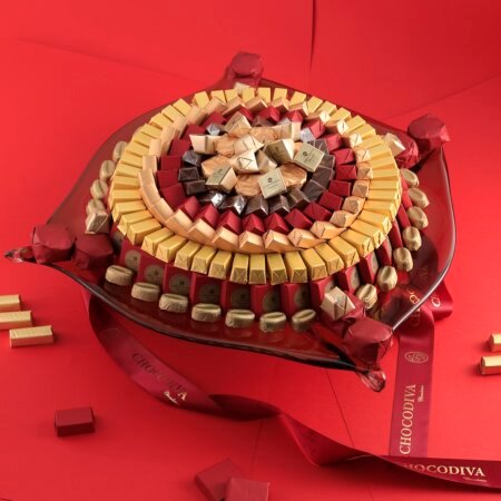 COUPE MURANO CARRÉMARON CHOCOLAT