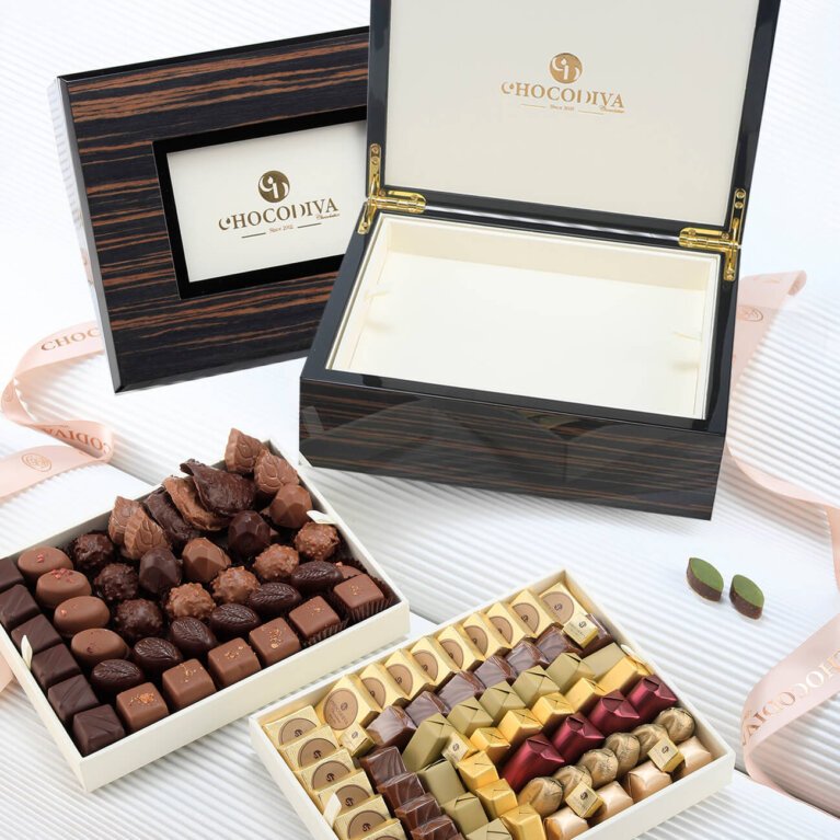 COFFRET DOUBEL LAYERS VEINÉ