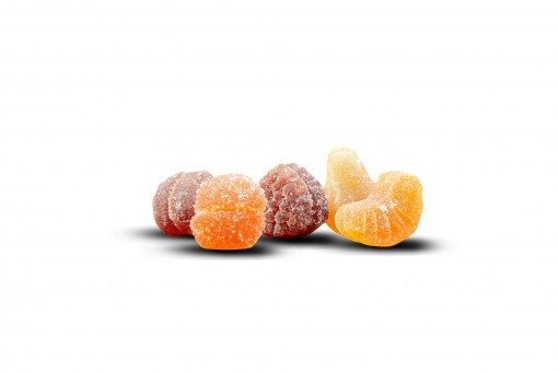 Grands Arômes : Forme fruits sucrés doubles.